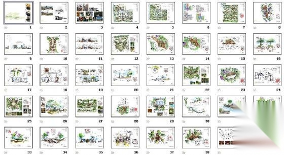 [苏州]小区景观设计方案汇报施工图下载【ID:161071100】