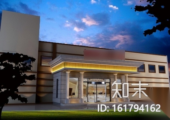 [武汉]高档现代风格洗浴中心室内CAD装修图（含效果）cad施工图下载【ID:161794162】