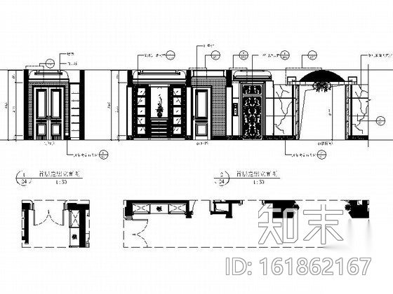 [浙江]豪华舒适两层别墅室内设计CAD施工图施工图下载【ID:161862167】