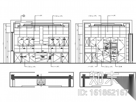 [浙江]豪华舒适两层别墅室内设计CAD施工图施工图下载【ID:161862167】