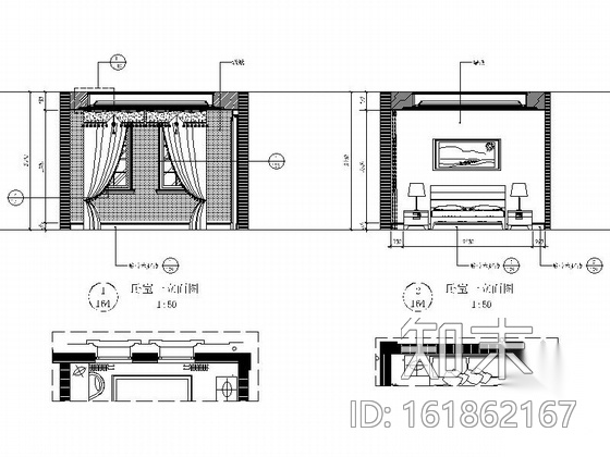 [浙江]豪华舒适两层别墅室内设计CAD施工图施工图下载【ID:161862167】