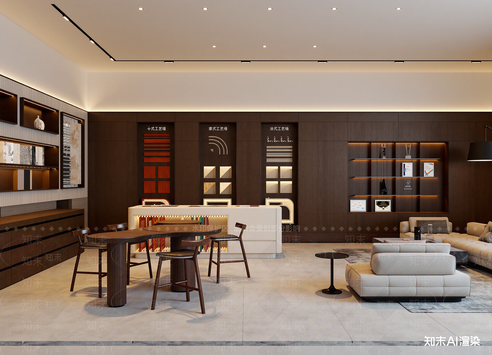 意式家具展厅3D模型下载【ID:1215108525】