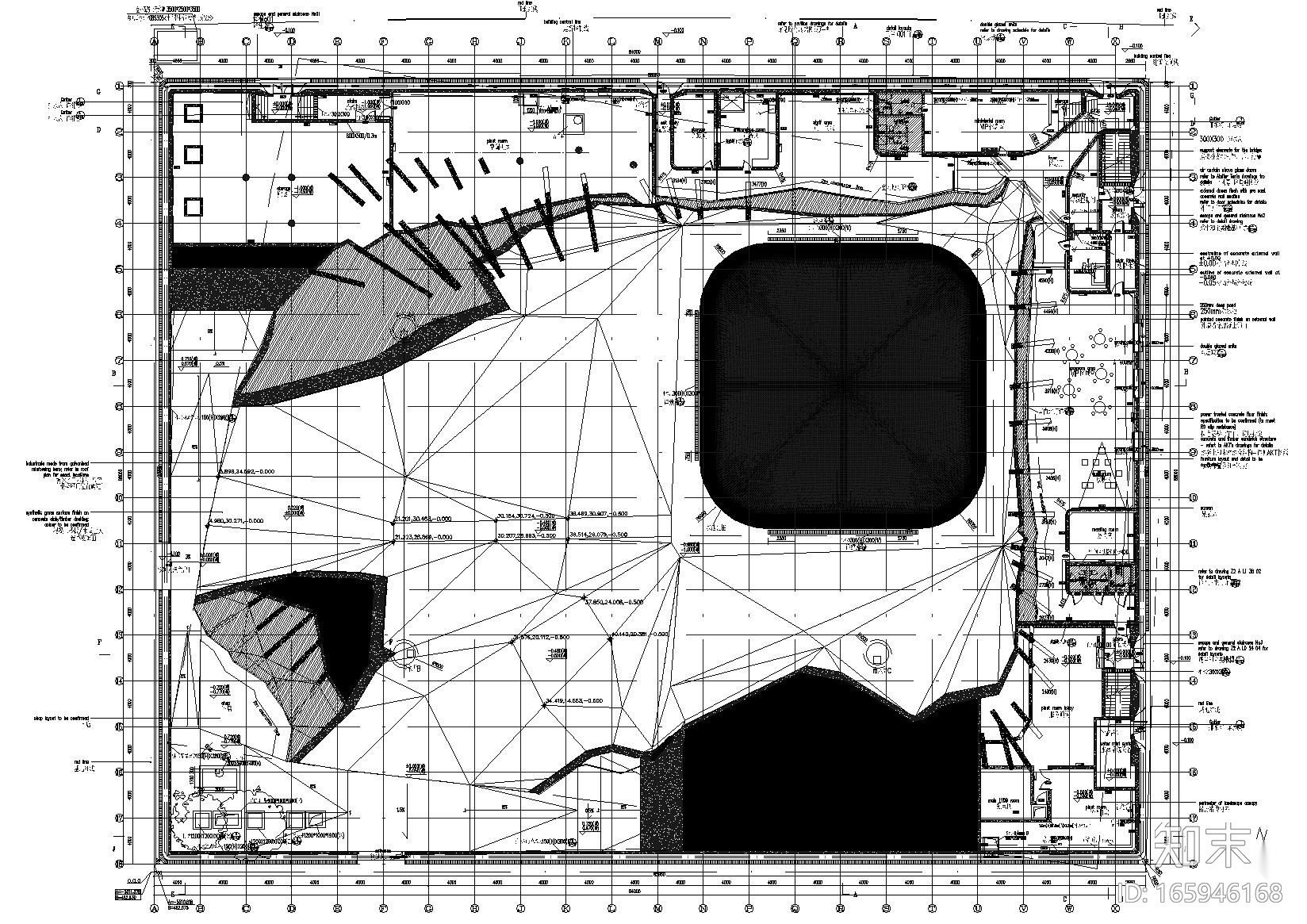 上海2010世博会英国国家馆建筑工程施工图施工