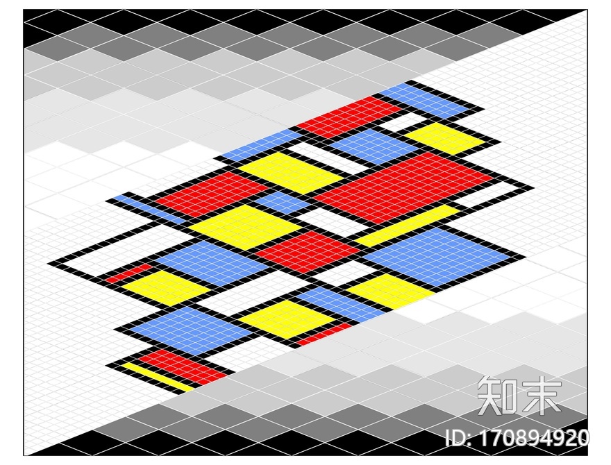 马赛克背景墙贴图下载【ID:170894920】