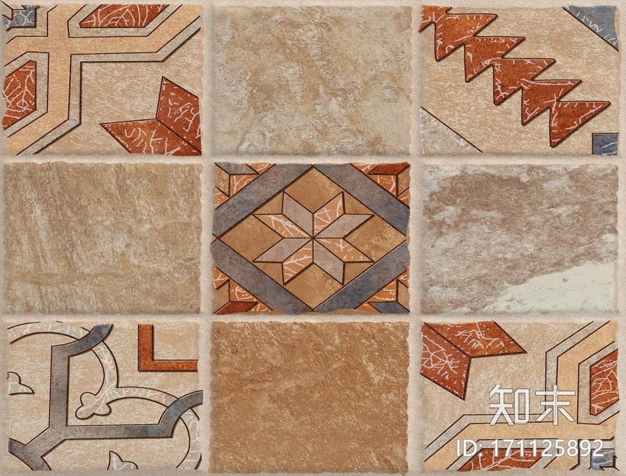 西西里仿古砖贴图下载【ID:171125892】