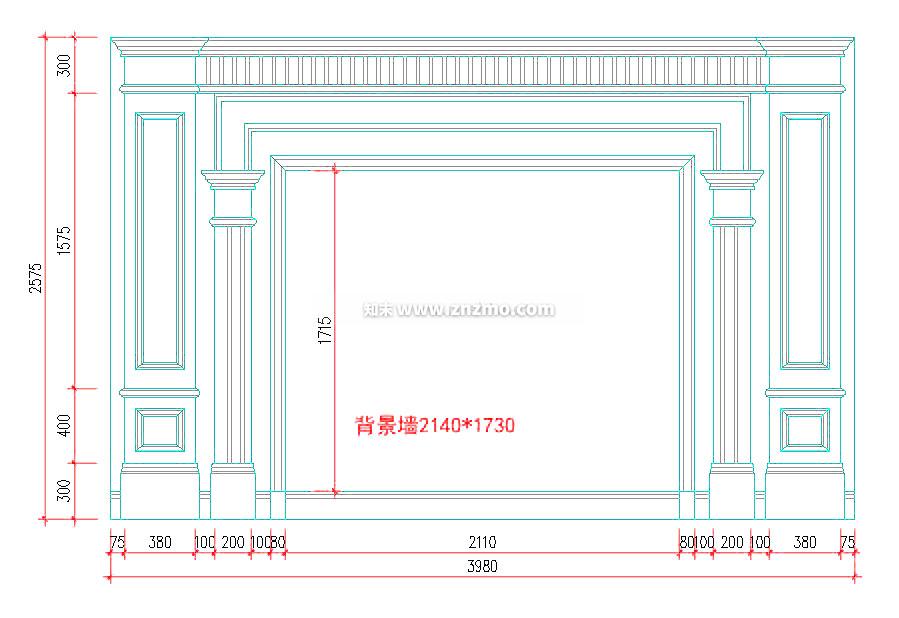 电视cad施工图下载【ID:181532165】