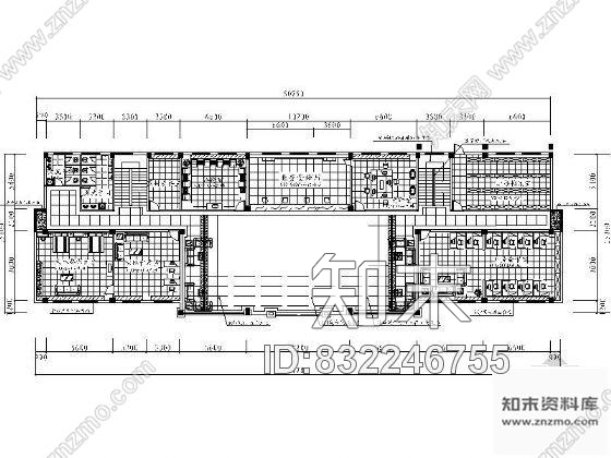 图块/节点消防支队办公楼平面图cad施工图下载【ID:832246755】