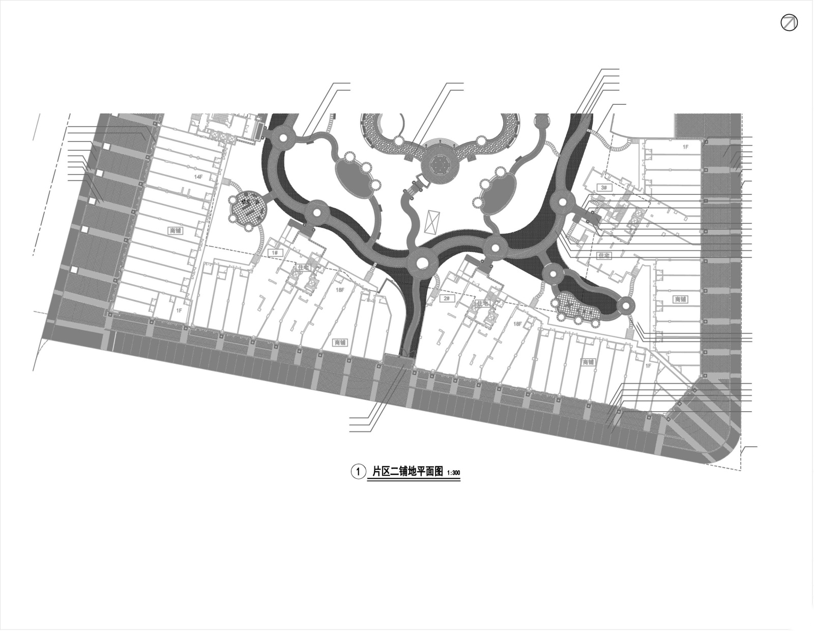 [广东]东莞花香里居住区园建施工图（节点详细）施工图下载【ID:161069194】