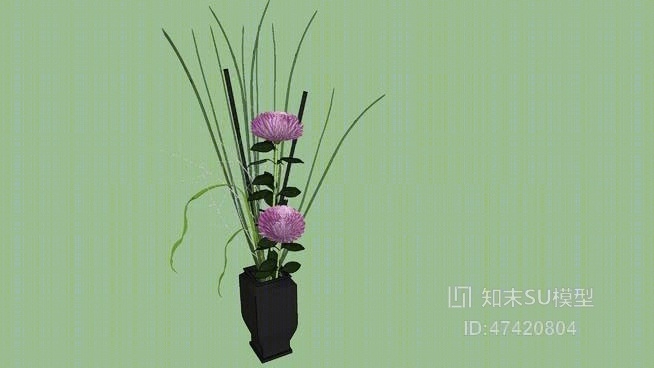 花瓶SU模型下载【ID:917962972】