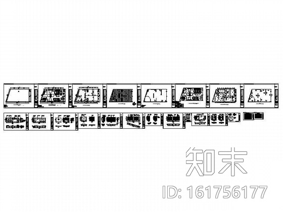 [黑龙江]某家具专卖店装修图cad施工图下载【ID:161756177】