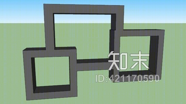 现代壁架SU模型下载【ID:421170590】