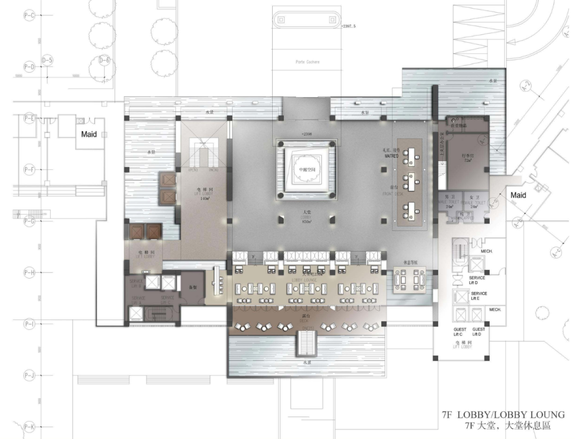丽江翔鹭威斯汀酒店室内设计概念方案（39页）cad施工图下载【ID:161736167】