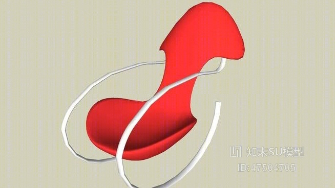 摇椅SU模型下载【ID:918133524】