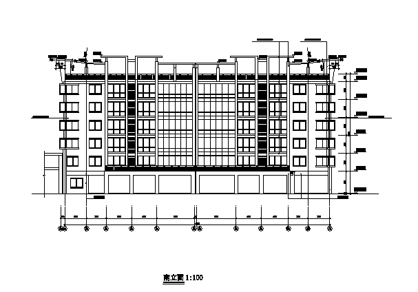 临城农贸市场建筑施工图（含3栋楼）施工图下载【ID:151452105】