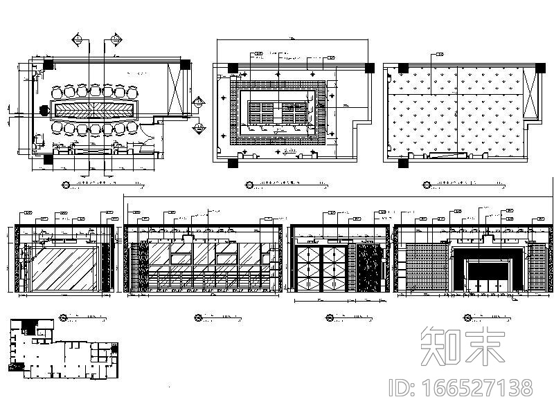 [四川]某大型药业股份公司办公楼设计施工图cad施工图下载【ID:166527138】