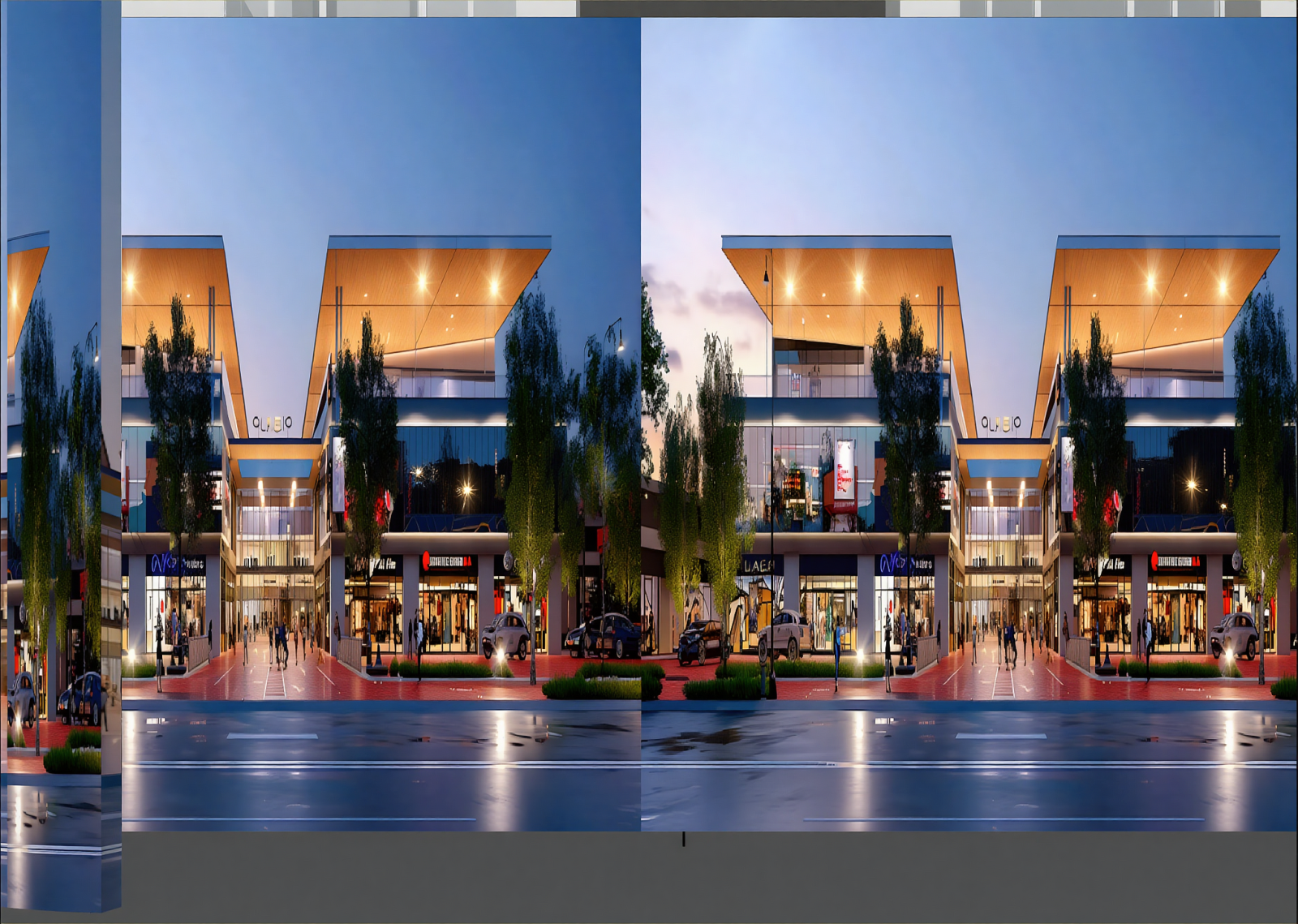 工业商业街3D模型下载【ID:1214767150】