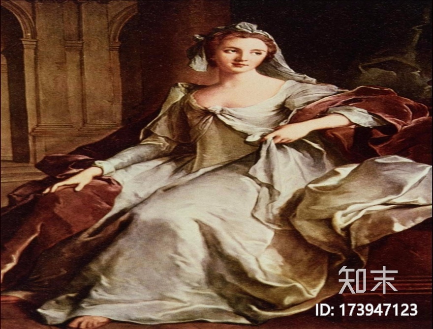 原创经典壁画-西洋-人像贴图下载【ID:173947123】