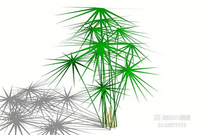 小竹子SU模型下载【ID:26577713】