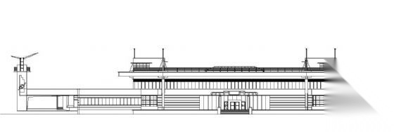 [沈阳市]某业主会所建筑施工图纸cad施工图下载【ID:166085101】