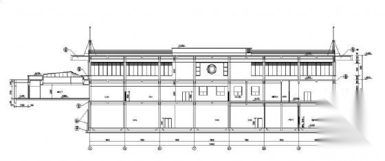 [沈阳市]某业主会所建筑施工图纸cad施工图下载【ID:166085101】