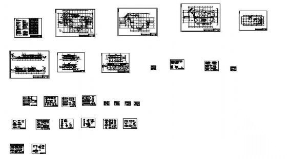 [沈阳市]某业主会所建筑施工图纸cad施工图下载【ID:166085101】