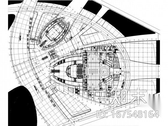 [广东]6万平米大型歌剧院工程给排水全套图纸（水幕系统...施工图下载【ID:167548164】