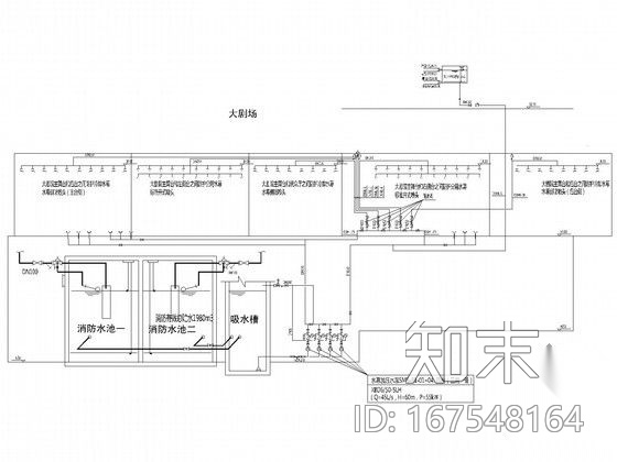 [广东]6万平米大型歌剧院工程给排水全套图纸（水幕系统...施工图下载【ID:167548164】