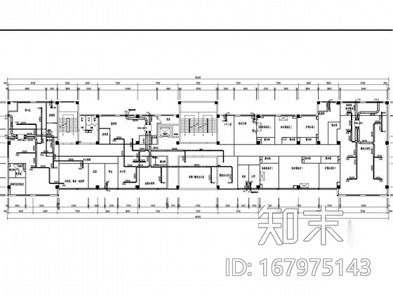 医院中心血站实验室空调通风及防排烟系统设计施工图（含...施工图下载【ID:167975143】