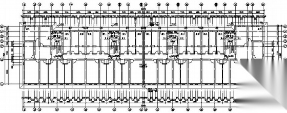 河北省某六层住宅楼建筑设计施工图cad施工图下载【ID:166830152】