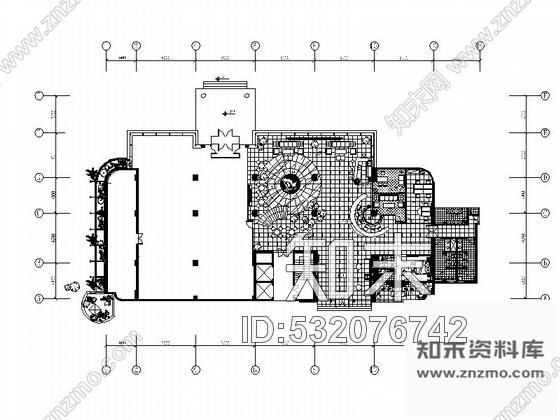 施工图江苏某售楼处室内装修图cad施工图下载【ID:532076742】