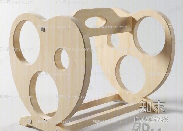 木艺装饰品3D模型下载【ID:62829458】