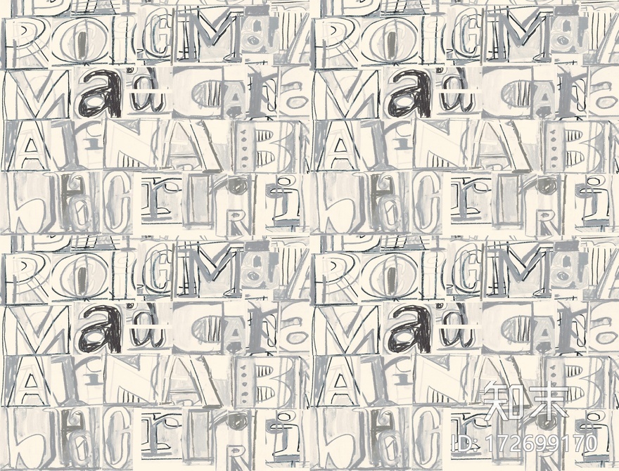 涂鸦壁纸贴图下载【ID:172699170】