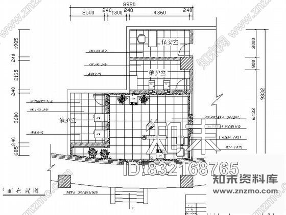 图块/节点某银行自助区详图cad施工图下载【ID:832168765】