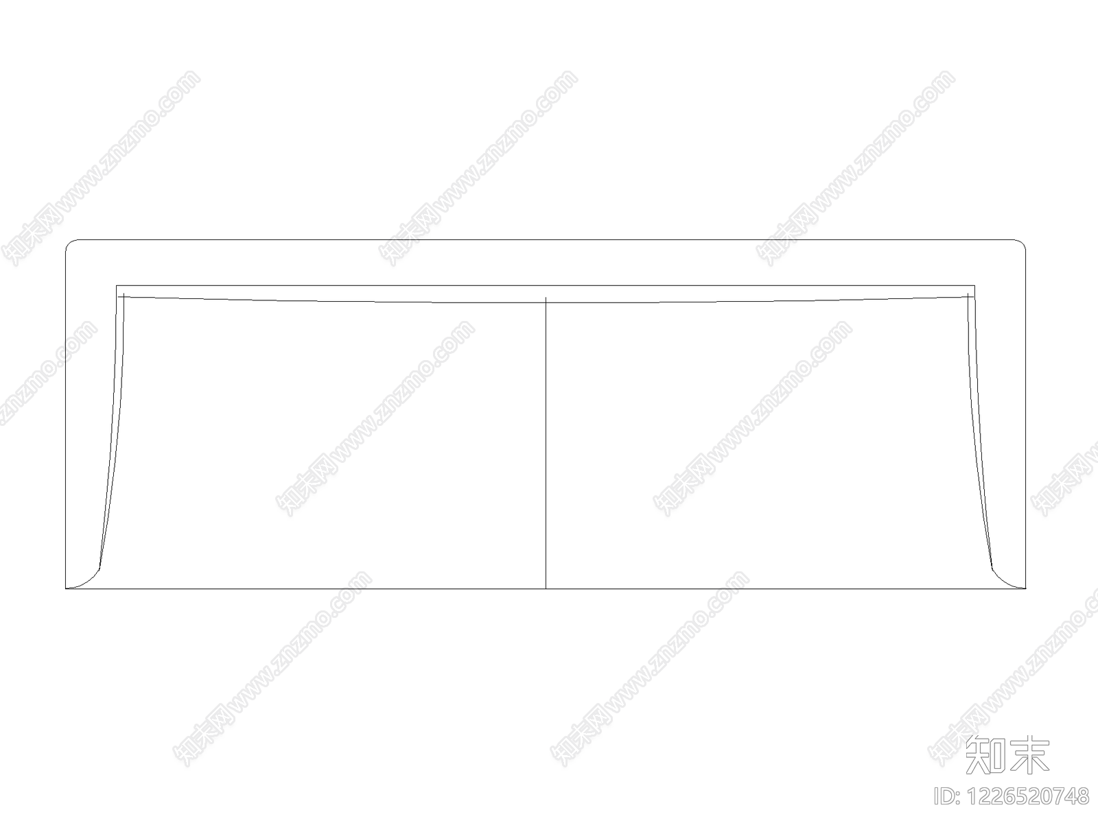 沙发cad施工图下载【ID:1226520748】