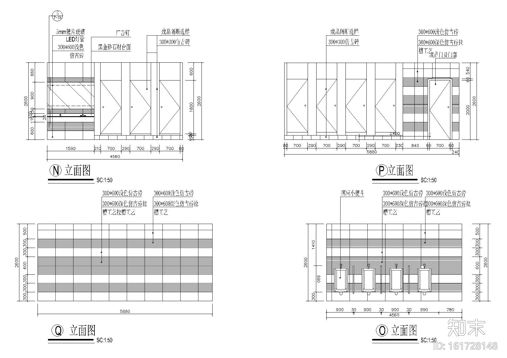 某房产公司办公室装饰工程施工图详图+目录cad施工图下载【ID:161728148】