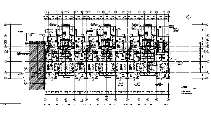 [江苏]多高层框架住宅及商业建筑施工图（含多栋楼及全...施工图下载【ID:167525105】