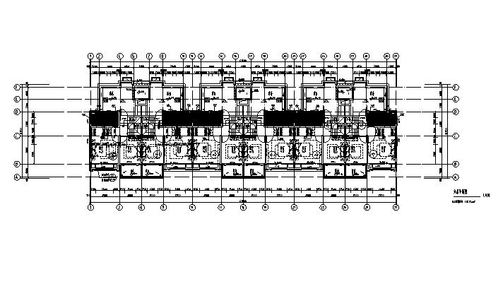 [江苏]多高层框架住宅及商业建筑施工图（含多栋楼及全...施工图下载【ID:167525105】