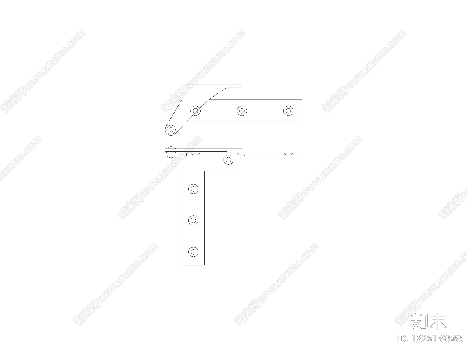 现代门窗安装节点CAD图纸