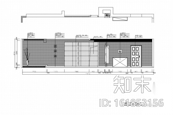 现代简约风格三居室装修图（含效果图）cad施工图下载【ID:161853156】