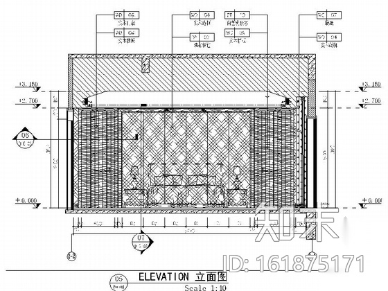 [西藏]民族特色舒适自然标准酒店客房室内施工图cad施工图下载【ID:161875171】