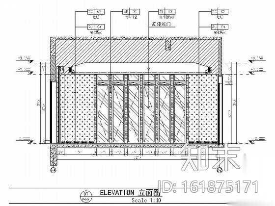 [西藏]民族特色舒适自然标准酒店客房室内施工图cad施工图下载【ID:161875171】