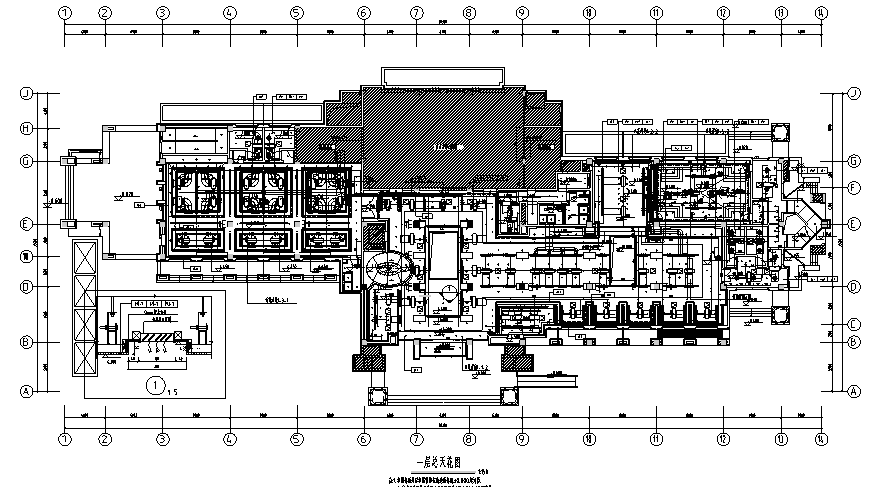 亿城西山华府会所空间设计施工图（附效果图）cad施工图下载【ID:161811124】