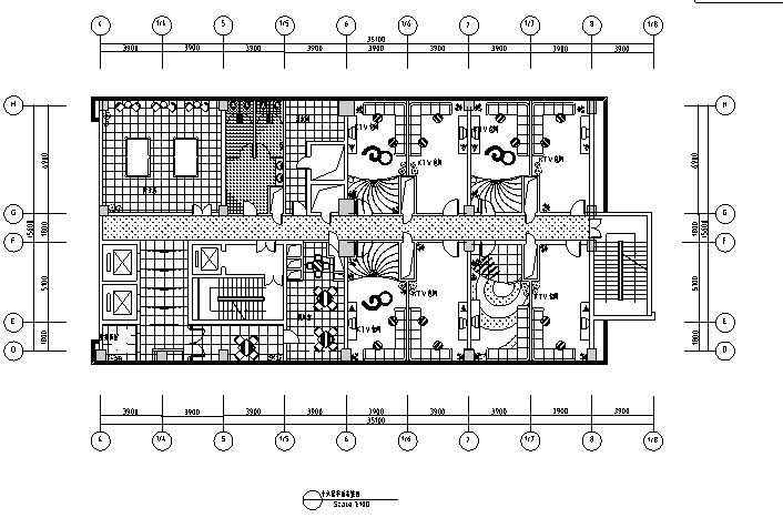 [合集]十套高层现代风格酒店建筑施工图（图纸齐全）施工图下载【ID:167940124】