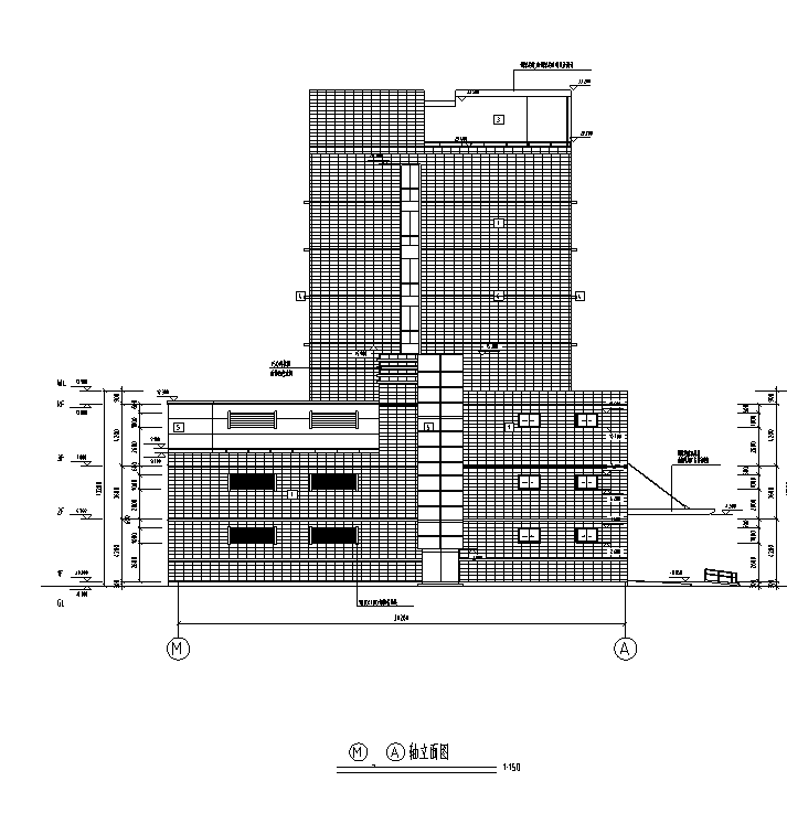 [合集]十套高层现代风格酒店建筑施工图（图纸齐全）施工图下载【ID:167940124】