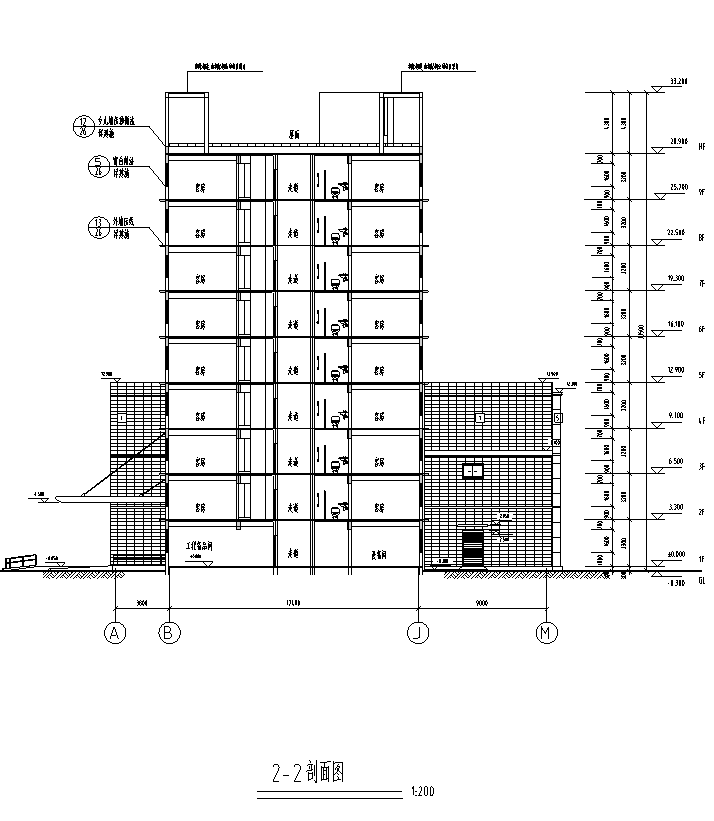 [合集]十套高层现代风格酒店建筑施工图（图纸齐全）施工图下载【ID:167940124】