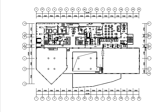 [合集]十套高层现代风格酒店建筑施工图（图纸齐全）施工图下载【ID:167940124】