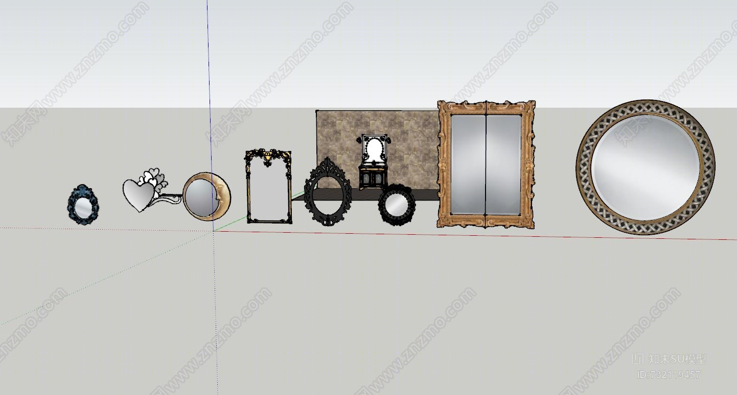 卫生间SU模型下载【ID:732119457】