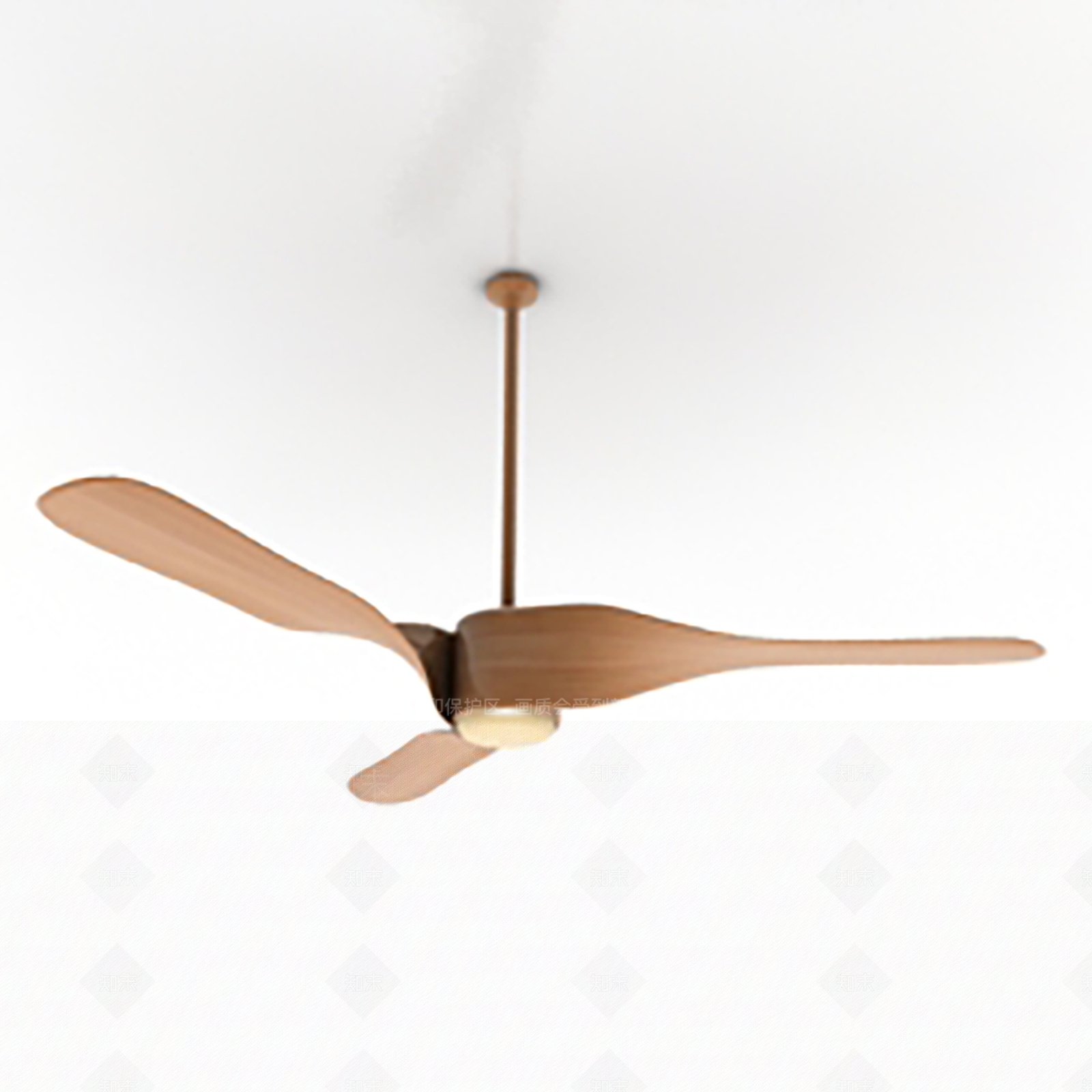 中式电风扇吊扇3D模型下载【ID:234777058】