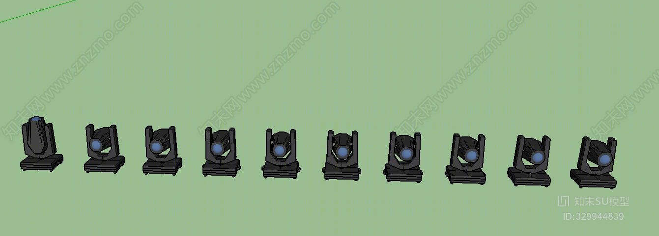 舞台SU模型下载【ID:329944839】