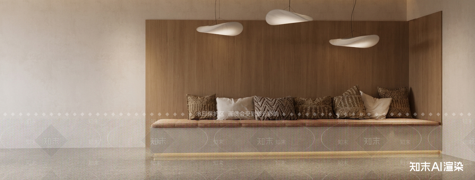卡座沙发休息区3D模型下载【ID:1227512660】